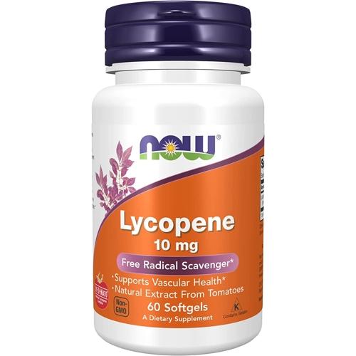[NOW Foods 나우푸드] <b>리코펜</b> Lycopene <b>10mg</b> 60소프트젤