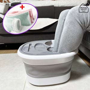 접이식 폴딩 족욕기 임산부족욕 발마사지 기모양말 포함