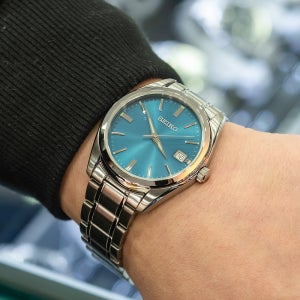 세이코 시계 사파이어 쿼츠 메탈 SUR525P1 백화점AS