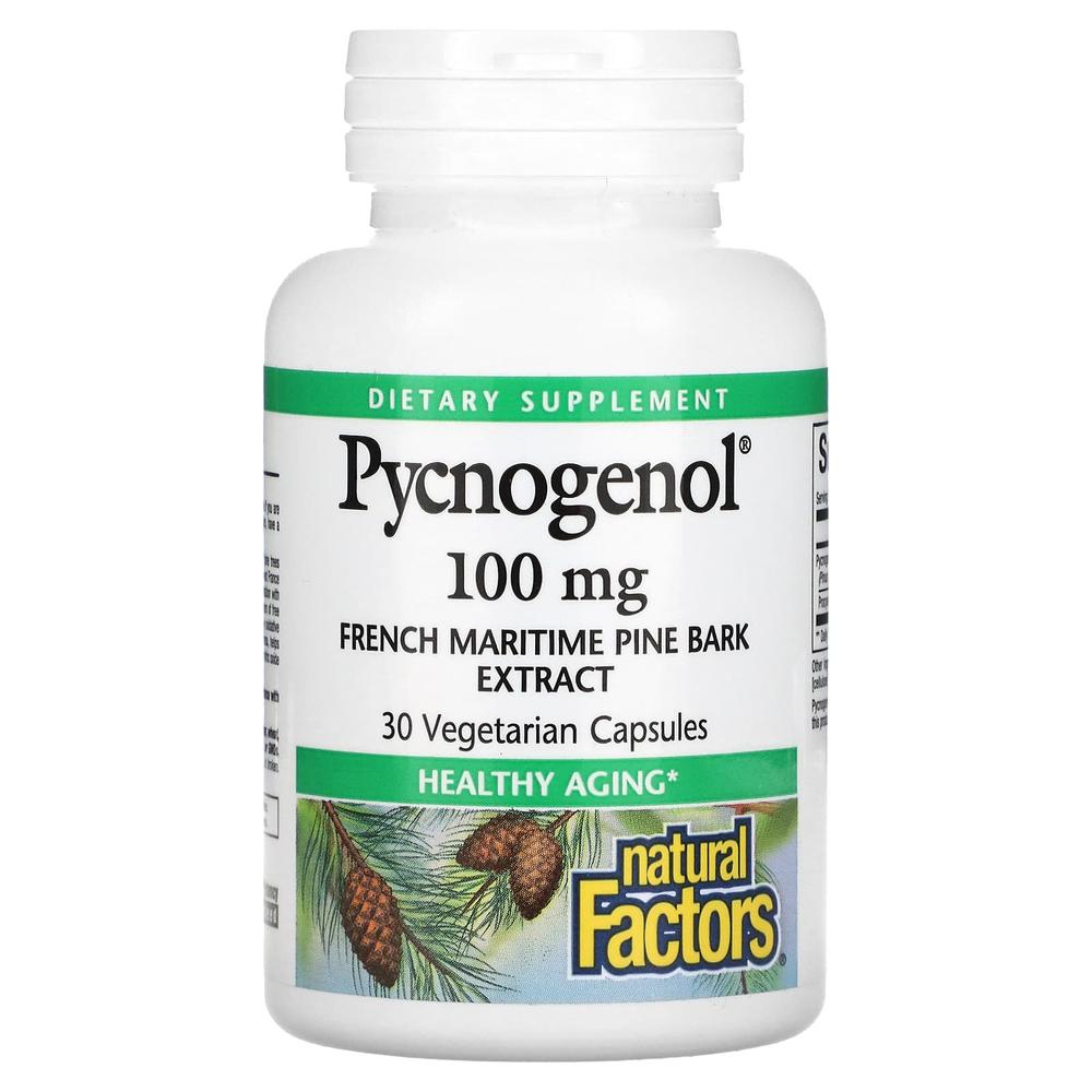 내추럴팩터 피크노제놀 Pycnogenol 100mg 30캡슐