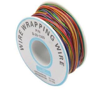 테프론 와이어 AWG30 연선 단선 래핑 랩핑 와이어 절연 난연 점퍼선