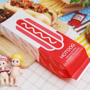 핫바 치즈스틱 봉투 포장지 핫도그 M06x06x25cm 4000장