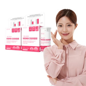 [2개월] 그린스토어 질 건강 유산균 우먼케어 건강한질엔 리스펙타 아연 영양제 30캡슐, 2개