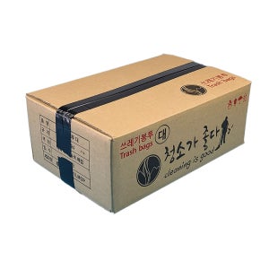 배접봉투 대 500장 대용량 재활용 비닐 쓰레기 분리수거 비닐봉지 청소가좋다
