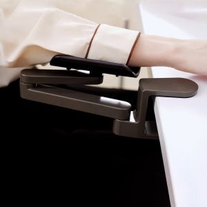 책상팔걸이 손목 팔 거치대 회전 높이조절 받침대 컴퓨터 키보드 마우스 팔거치대 팔걸이