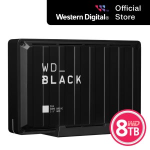WD 외장하드 8테라 8TB D10 BLACK GAME DRIVE 대용량 외장 HDD