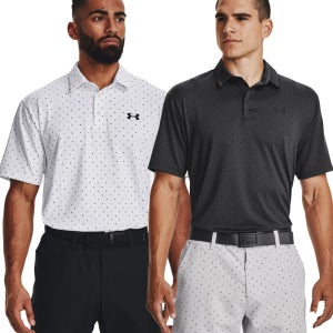 언더아머골프 남성 반팔 폴로 티셔츠 플레이오프 카라티