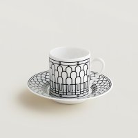 에르메스 H DECO 커피컵 커피잔 소서 세트 (2P) Coffee cup saucer