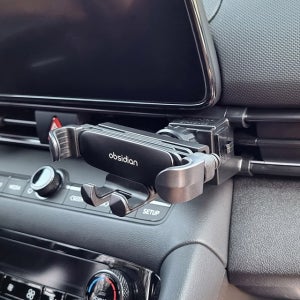 옵시디언 아반떼 CN7 핸드폰 중력 거치대 무소음 CT-G10+CT-HCH00