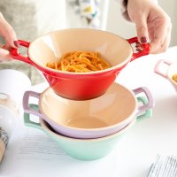 르쿠르제 New 도자기 면기 Le Creuset 라면 그릇