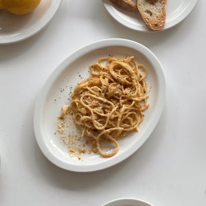 (접시인쇄) 크림화이트 오벌 타원 플레이트 카페접시 브런치접시 25