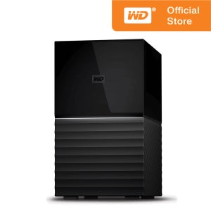 WD 외장하드 My Book DUO 데스크탑 대용량 외장 HDD 20TB, 블랙