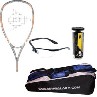 Python Racquetball 디럭스 스쿼시 스타터 키트 시리즈 (세트) ($59 - $160 가치)