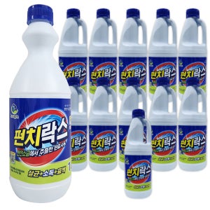 하루그린 살균 표백 청소 펀치락스 1L 12개