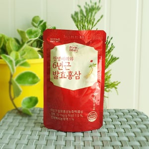 참선진녹즙 발효 홍삼액 진생베리 6년근 80ml 30포