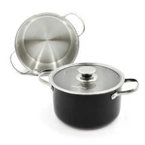 퀸센스 인덕션 스텐 양손 양수냄비 20cm 2~3인용 국 찌개냄비