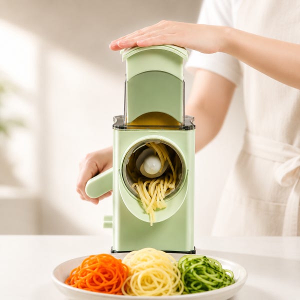돌돌이 회전 양파 무 오이 당근 감자 야채 만능 양배추 슬라이스 채썰기 슬라이서 채칼