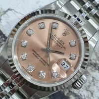 ROLEX 롤렉스 여성용 데이저스트 69174 핑크텐포인트 쥬빌레스틸 브레이슬릿 26mm