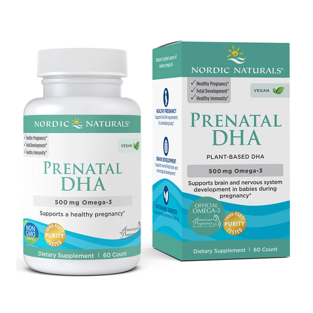 노르딕 내추럴스 <b>프리네이탈 DHA 500mg</b> 60정