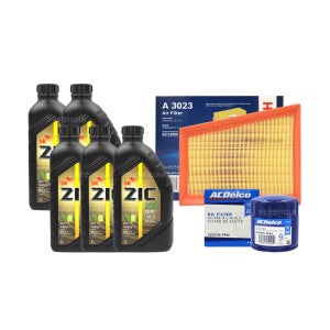 트레일블레이저 1.3가솔린터보 엔진오일세트 지크X9제로(5L)+필터7115-A3023