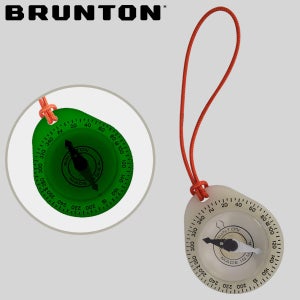 브런튼 9041 글로우 콤파스 나침반 등산 백패킹 미니 클립 열쇠고리 키링