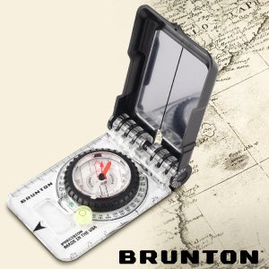 브런튼 트루아크 15 콤파스 나침반 경사각 경사계 수평계 등산 백패킹 서바이벌 독도법