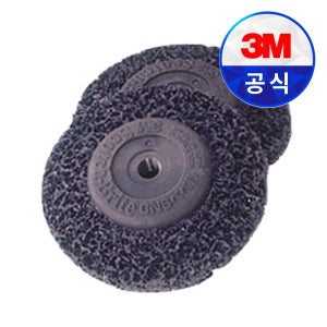 3M 베벨디스크 100mm 블랙 디스크페파 수세미디스크 1개