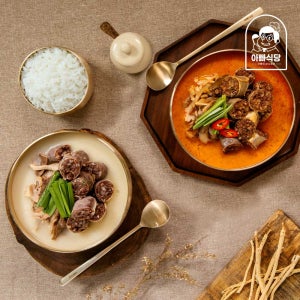 국내산 황기 사골 순대국 2.4kg (600gx4팩) 순댓국 국밥