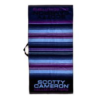 스카티카메론 노치 세라페 골프 타올 블루 SC AC Noche Serape Towel BLU