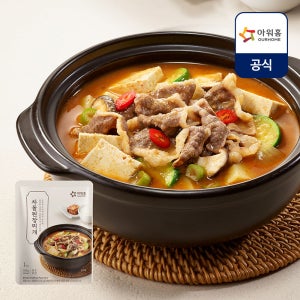 아워홈 차돌 된장 찌개 300g 1개