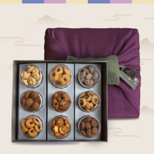 이흥용과자점 우리밀쿠키 9구 (선물용,답례품,경조사)