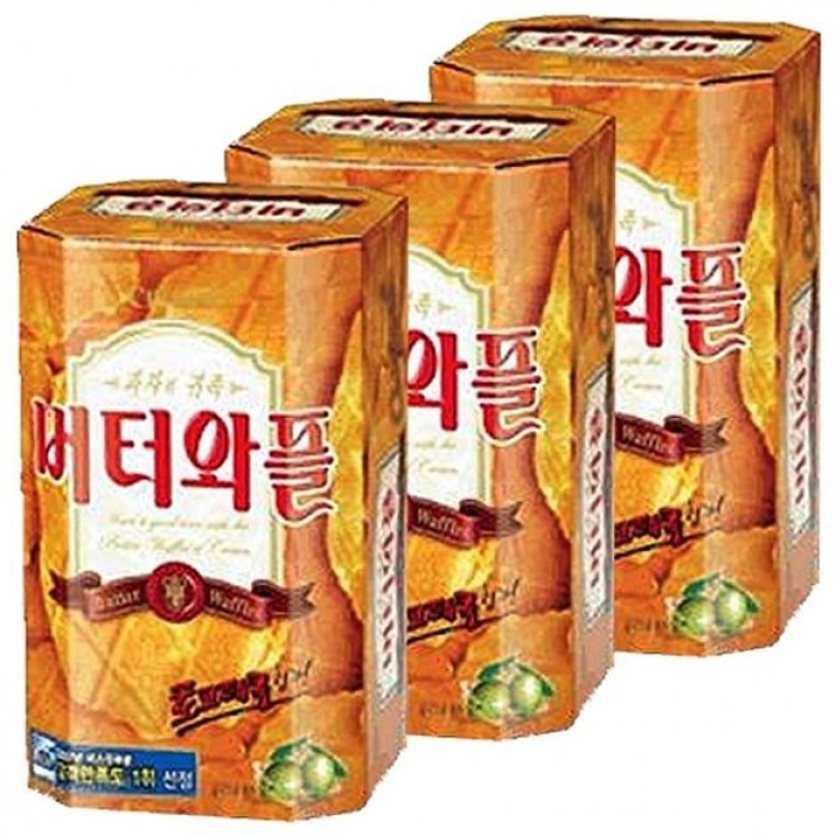 크라운)버터 와플 깊은 풍미의 정통 유럽