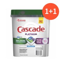 1+1 케스케이드 플래티넘 식기세척기 세제 올인원 타블렛 cascade