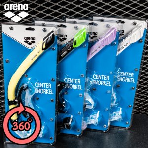 아레나 센터스노클 360도 스위블 수영 훈련용품 OK51