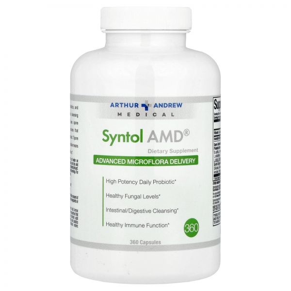 <b>아서 앤드류</b> 메디칼, 신톨 AMD 프로바이오틱, 360 Capsules