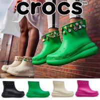 크록스 클래식 크러쉬 레인 부츠 crocs CRUSH BOOT 207946