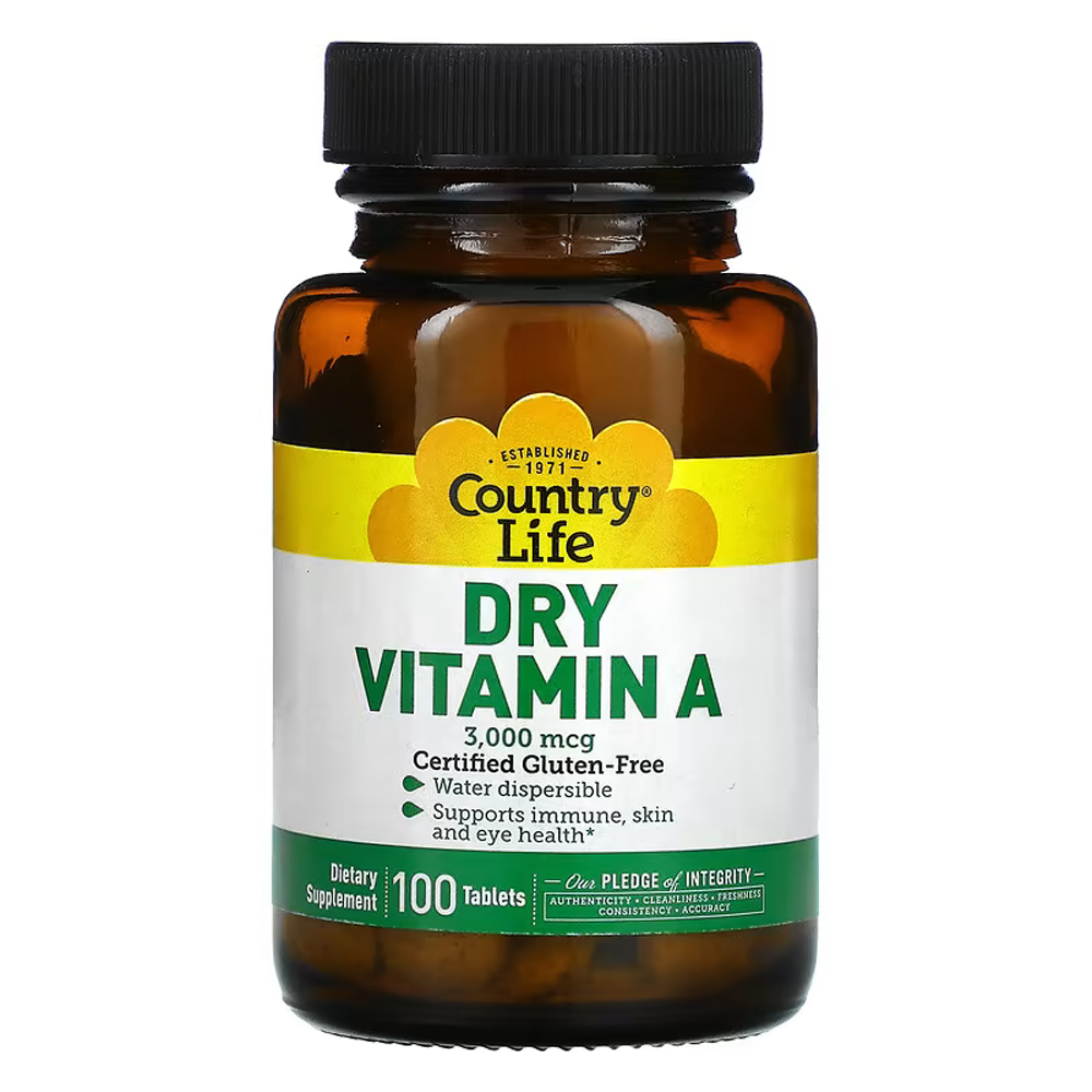 <b>컨트리라이프</b> 드라이 <b>비타민A</b> 3000mcg 100정