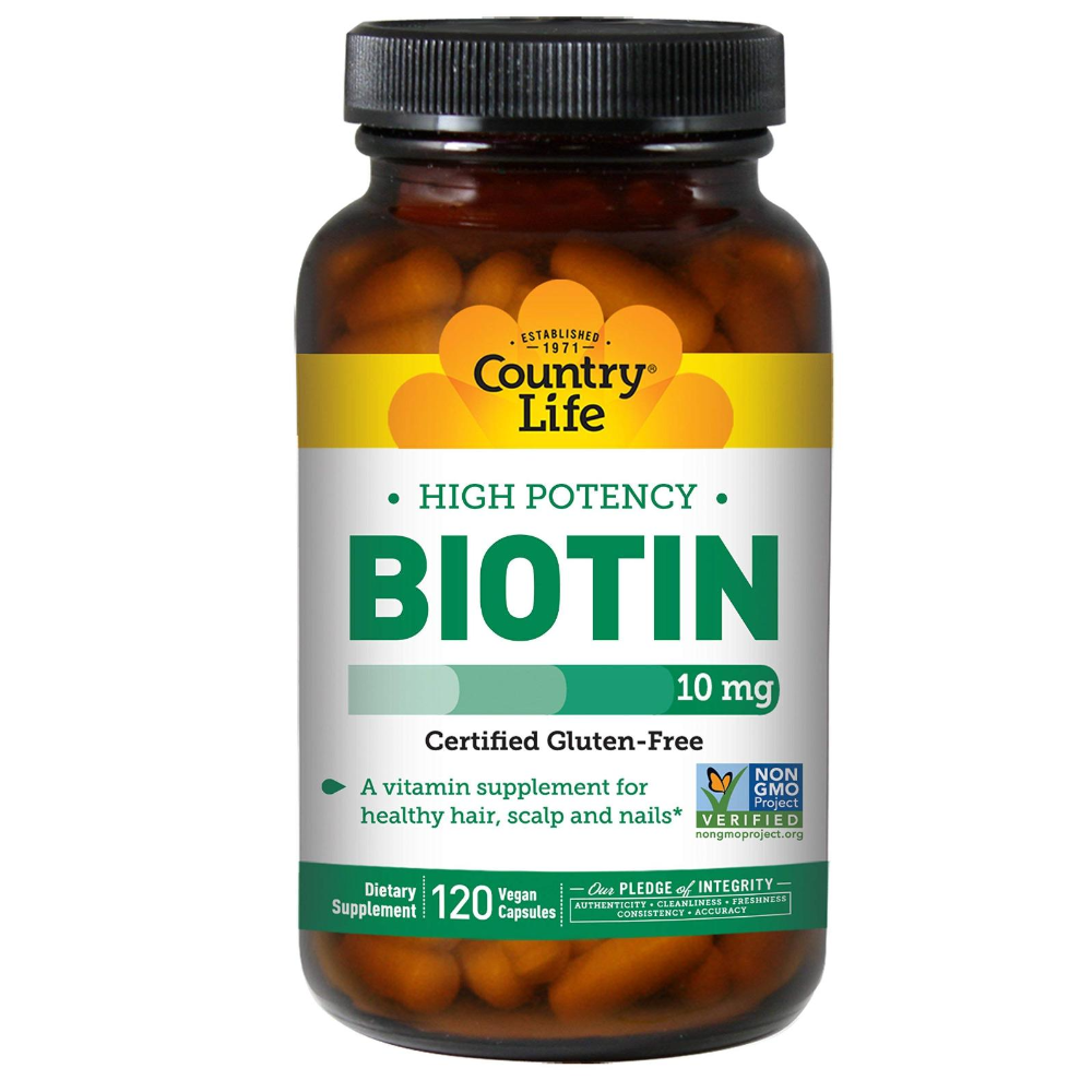컨츄리라이프 하이 포텐시 <b>비오틴 10</b>mg 120캡슐