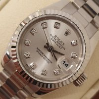 ROLEX 롤렉스 여성용 데이저스트 179179 18k화이트골드금통 다이아텐포인트 오리지널 26mm