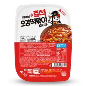 서울마님 오감 떡볶이 280g 3개 (1개/1인분, 보통맛, 로제맛)
