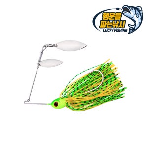행운을파는낚시 무크샷 스피너베이트(3/8oz /1/2oz) 더블윌로우 루어 배스
