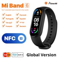 샤오미 미밴드 Xiaomi miband 6 nfc 스마트 팔찌 피트니스 팔찌 혈액 산소