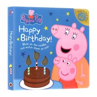 영어원서 Peppa Pig Happy Birthday 사운드 보드북 페파피그 읽기 책선물