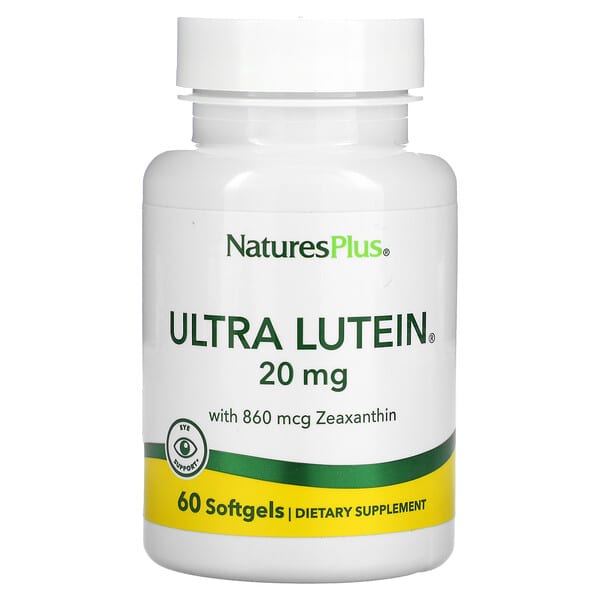 <b>네이처스플러스</b> 지아잔틴 함유 울트라 루테인 20mg 60정