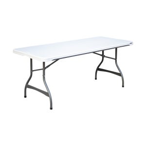 [ 공룡 ] 브로몰딩 테이블 6FT 일체형 A Nesting, 화이트