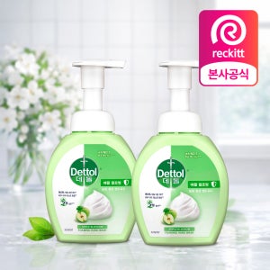데톨 포밍 항균 핸드워시 애플블로썸, 250ml, 2개