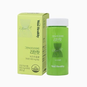 위시헬씨 그린녹차 다이어트 리턴핏 90정, 1개