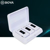 BOYA BY-XM6 K2 2.4G 보야 무선마이크 (수신기1/송신기2/충전케이스)