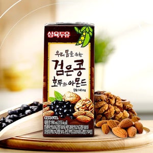 삼육 검은콩 호두 아몬드 두유 190ml 48팩 팩 제품