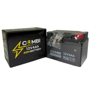 슈퍼커브배터리 C125 코디50 12V4Ah배터리 콤비 AGM